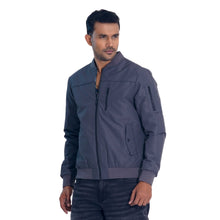 Load image into Gallery viewer, Mens Grey Bomber Jacket
