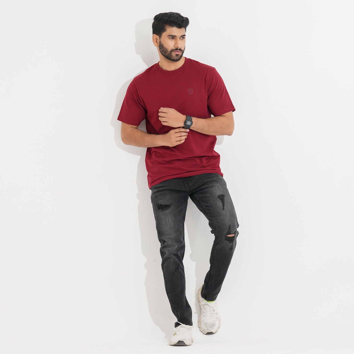 Mens Maroon T-Shirt