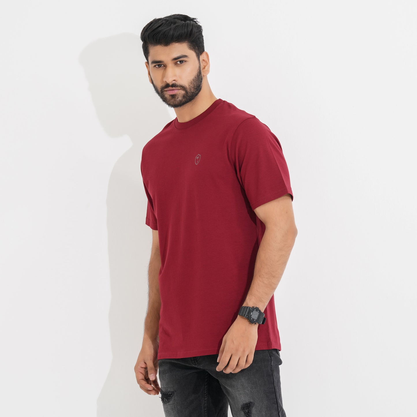 Mens Maroon T-Shirt