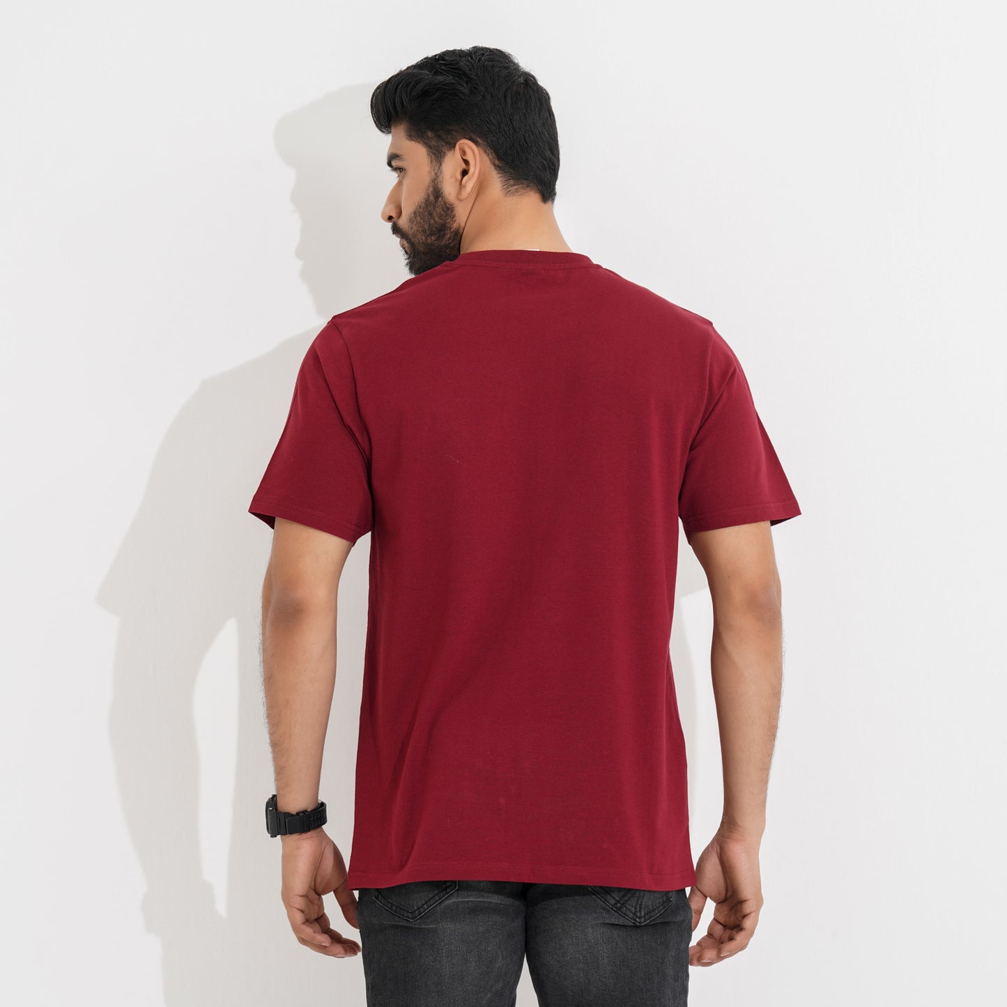 Mens Maroon T-Shirt