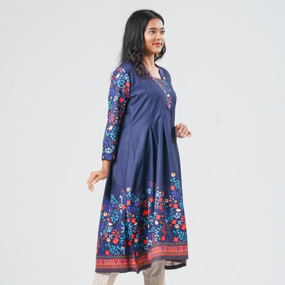Women’s Crape Cotton Georgette Kurti