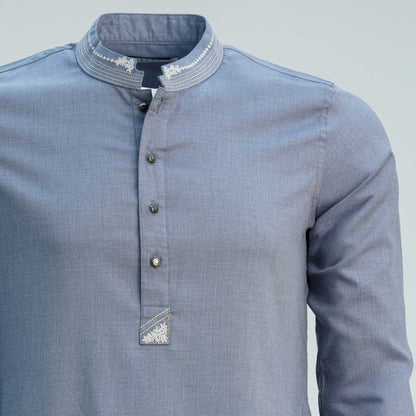 Mens Cloud Ash Premium Panjabi