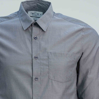 Mens Blue Formal Shirt