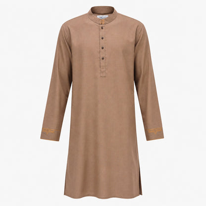 MENS PREMIUM PANJABI-GOLD COPPER