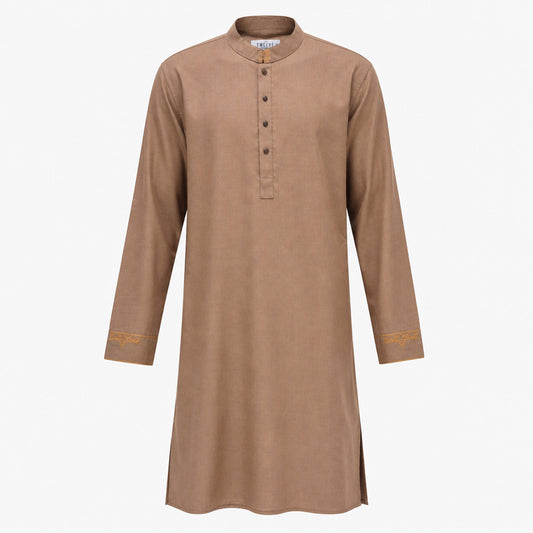 MENS PREMIUM PANJABI-GOLD COPPER
