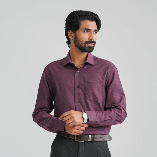 Men’s Violet Formal Shirt