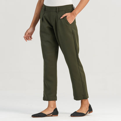 Womens Dark Olive Bottom