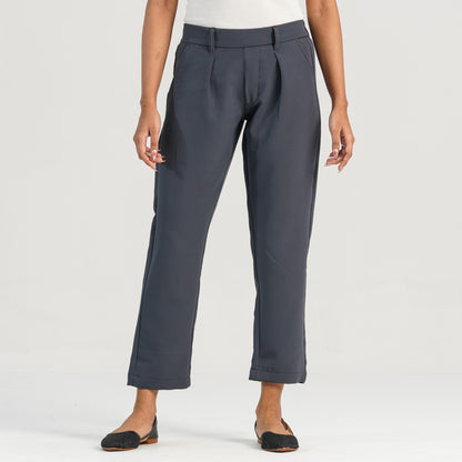 Womens Charcoal Blue Bottom