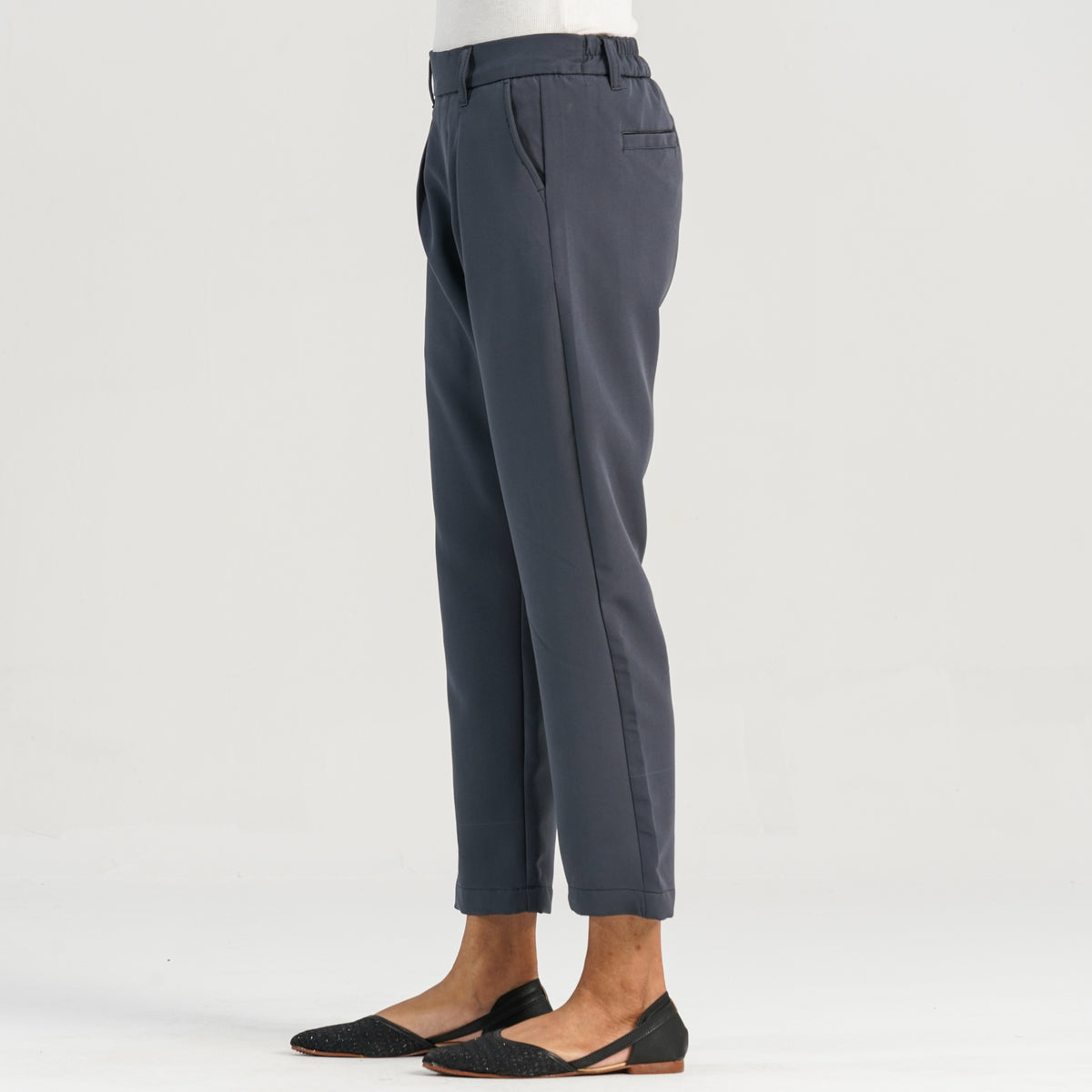 Womens Charcoal Blue Bottom