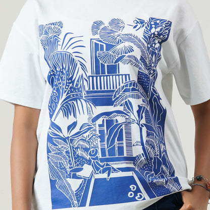 Womens White Oversize T-Shirt