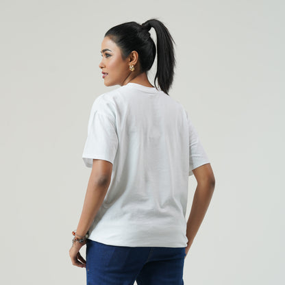 Womens White Oversize T-Shirt