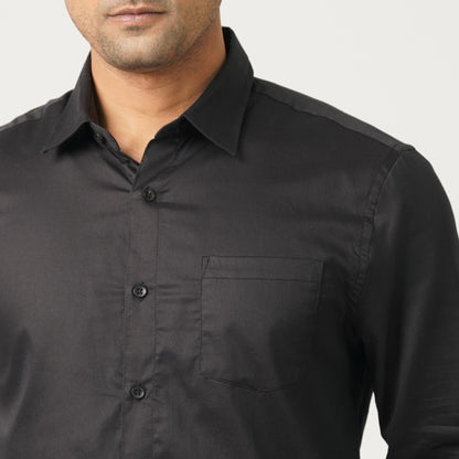 Men’s Satin Formal Shirt