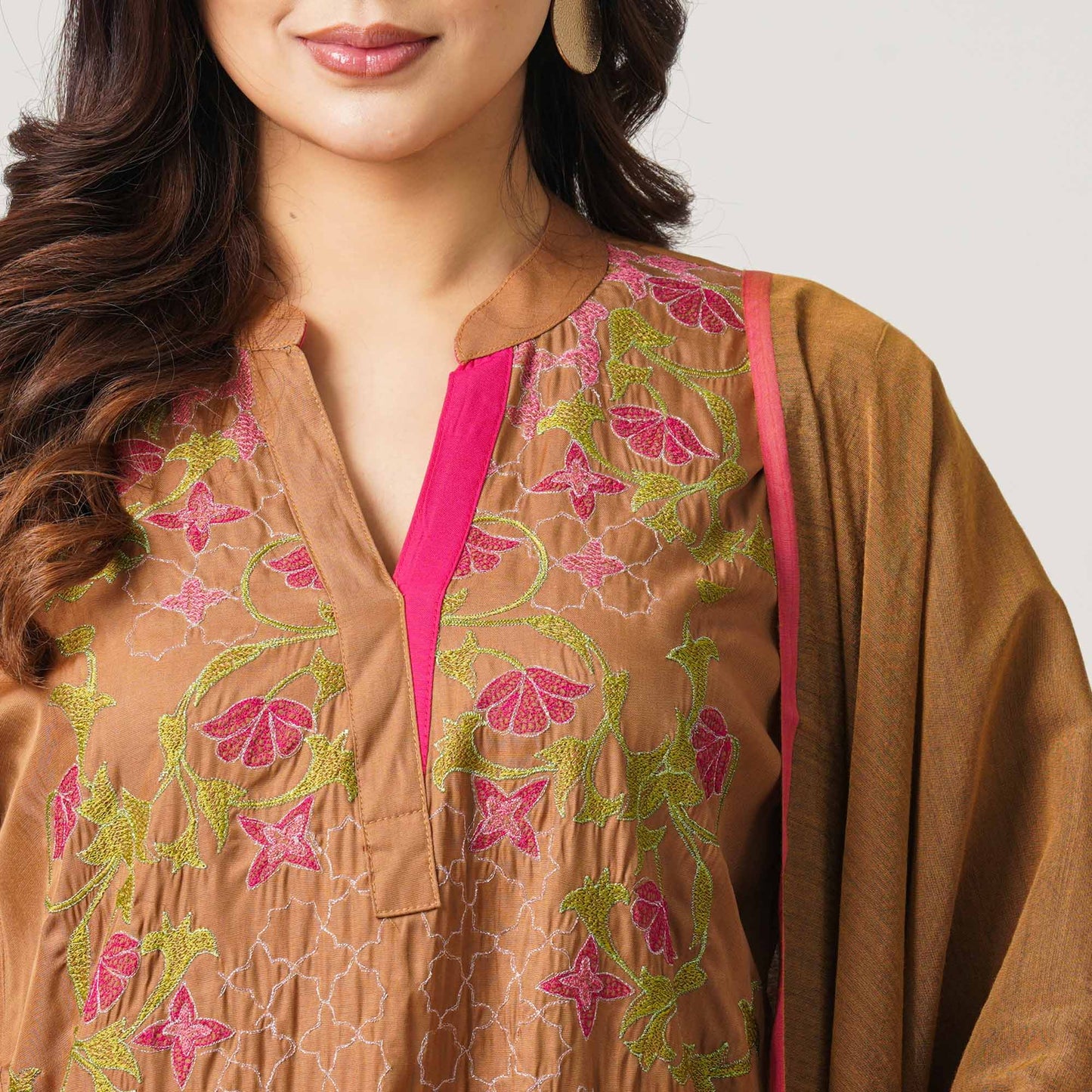 Women’s Viscose Embroidery Three Set