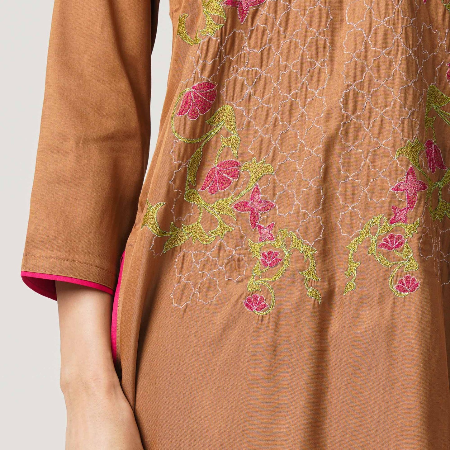 Women’s Viscose Embroidery Three Set