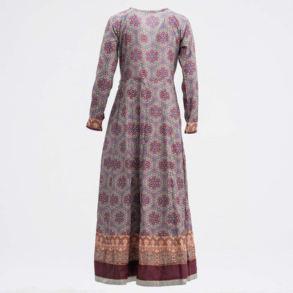 Womens Ethnic Floral Gown