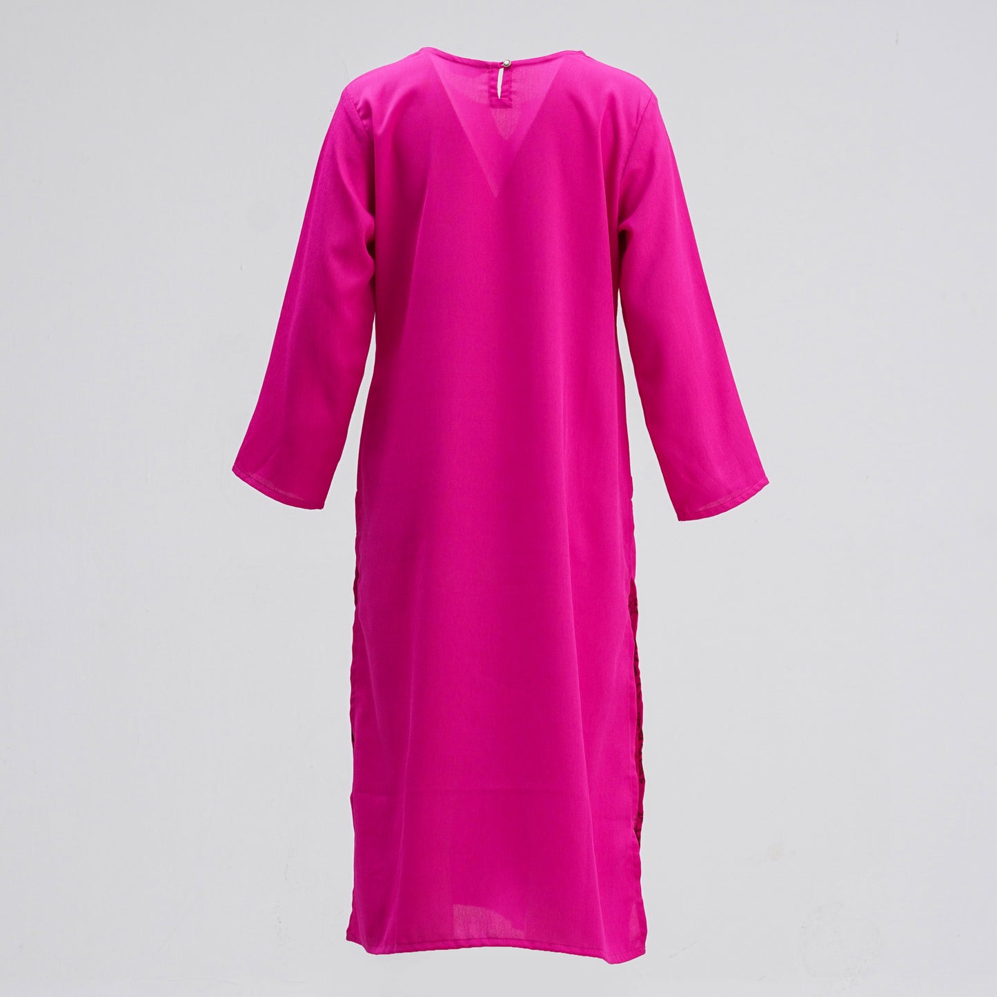 Women Pink Screen Print Kurti
