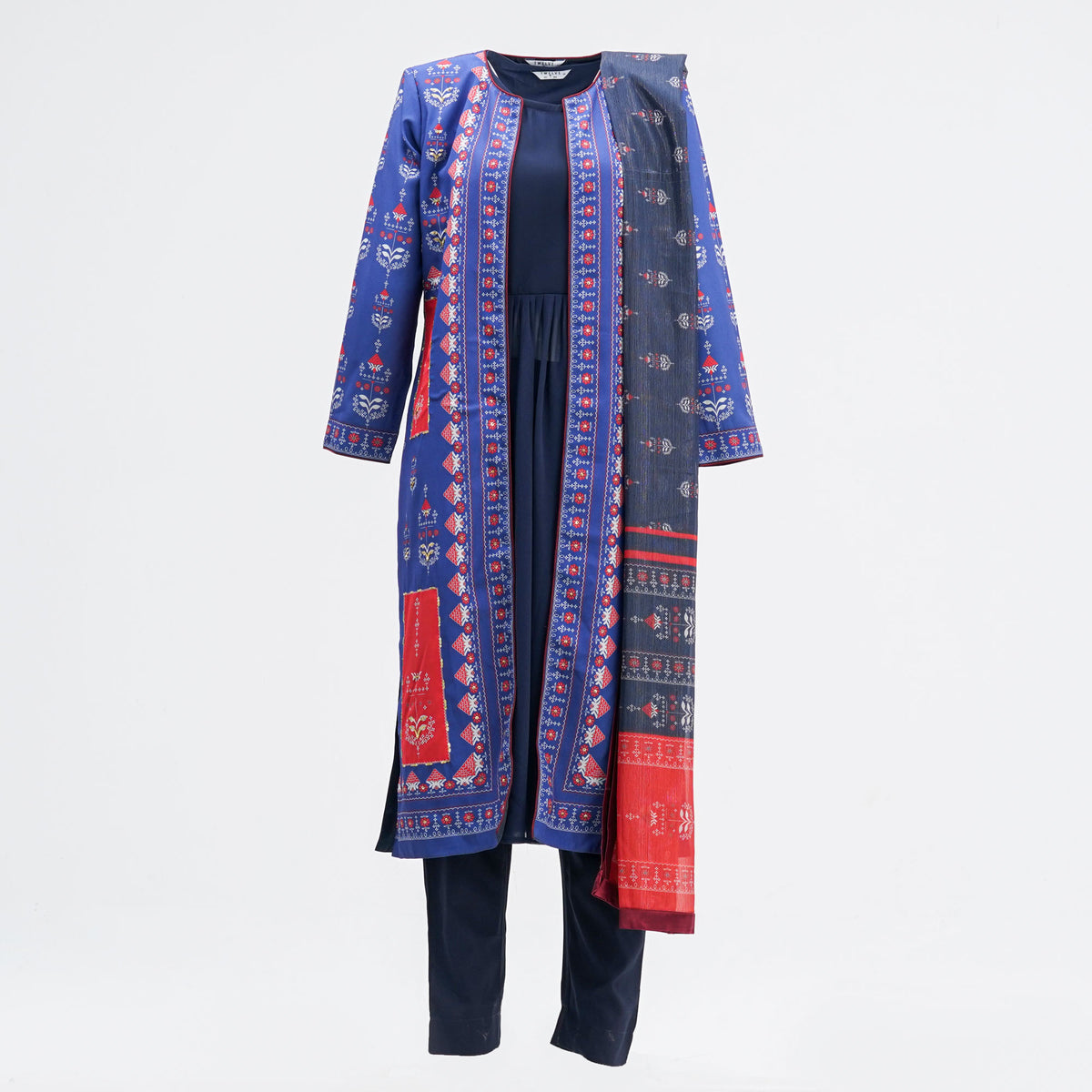 Womens Multicolor Three Piece Set