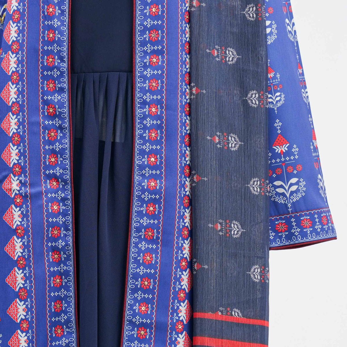 Womens Multicolor Three Piece Set