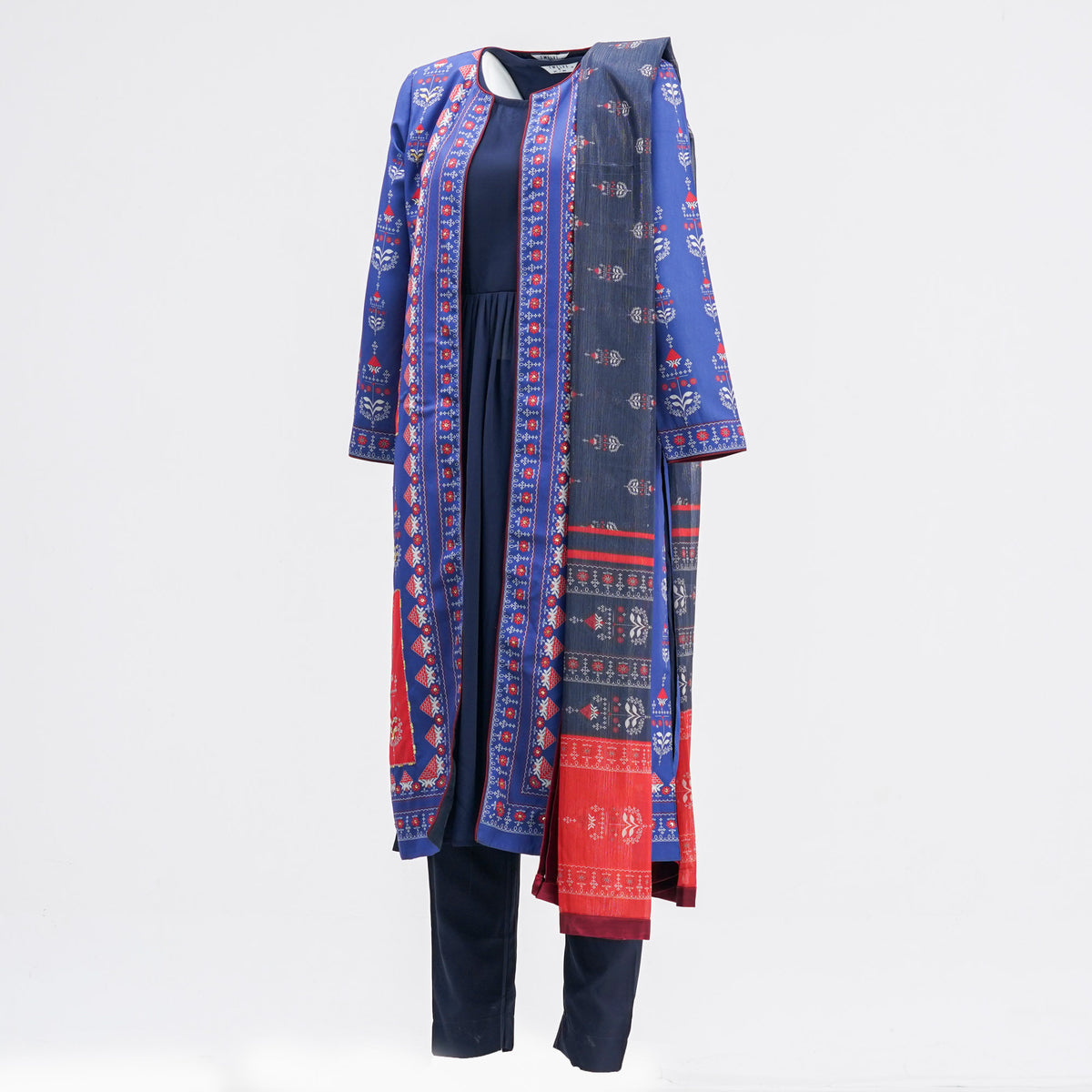Womens Multicolor Three Piece Set