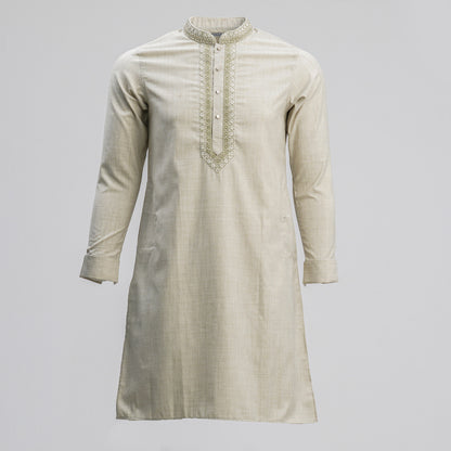 Mens Panjabi LIGHT BEIGE