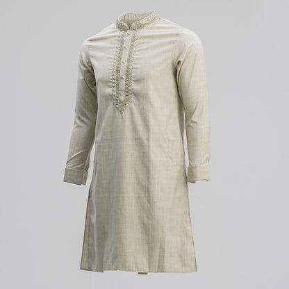 Mens Panjabi LIGHT BEIGE