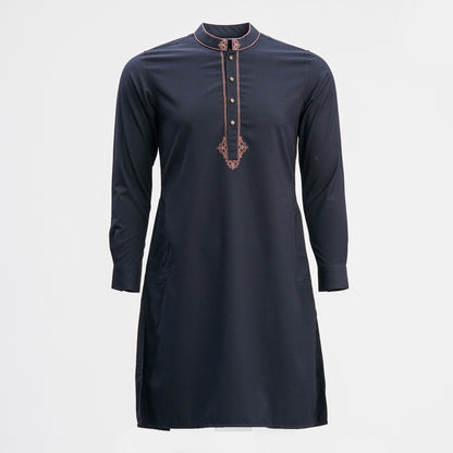 MENS PREMIUM PANJABI BLACK