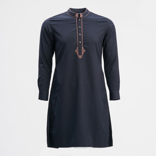 MENS PREMIUM PANJABI BLACK