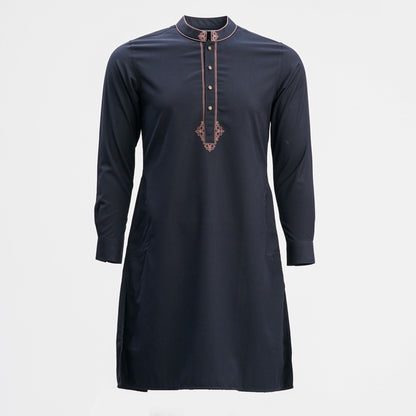 MENS PREMIUM PANJABI BLACK