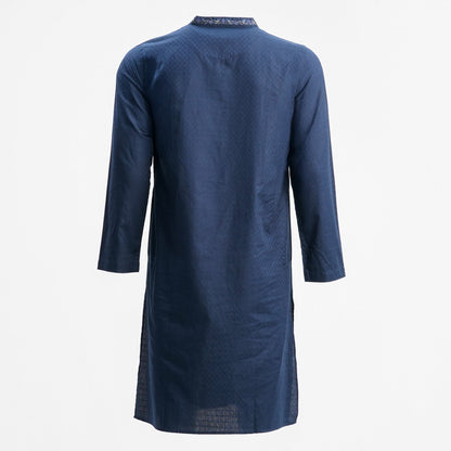 Mens Blue Karchupi Panjabi