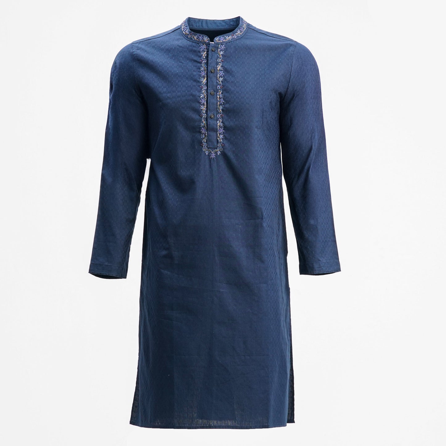 Mens Blue Karchupi Panjabi