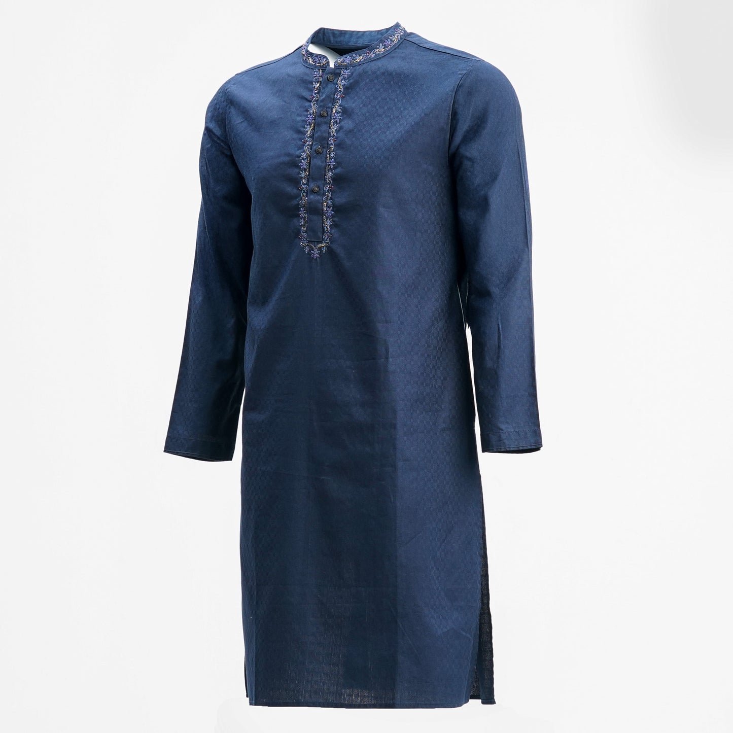 Mens Blue Karchupi Panjabi
