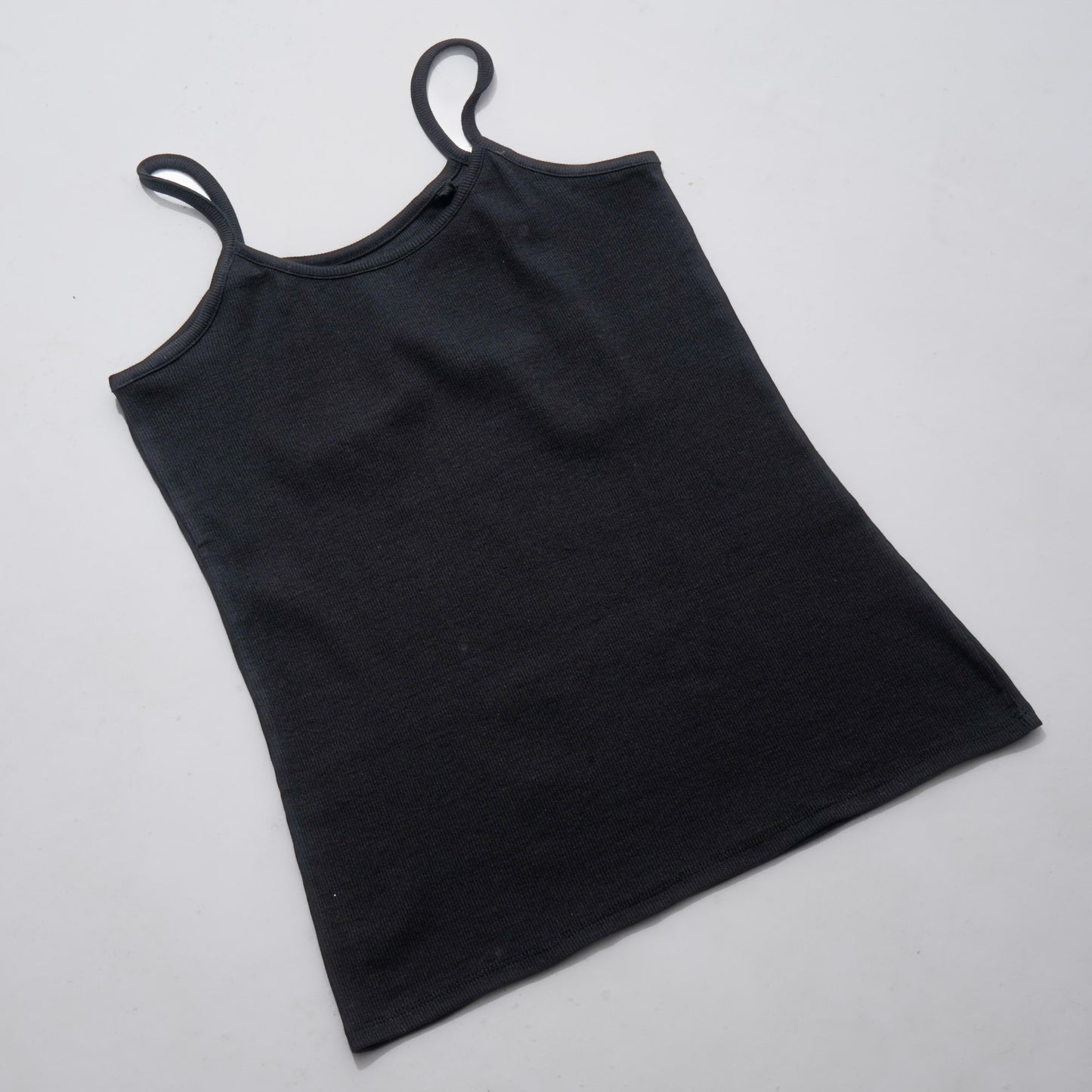 Womens Black & Beige Tank Top