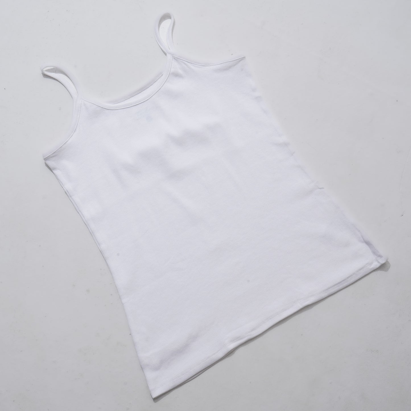 Womens White & Maroon Tank Top