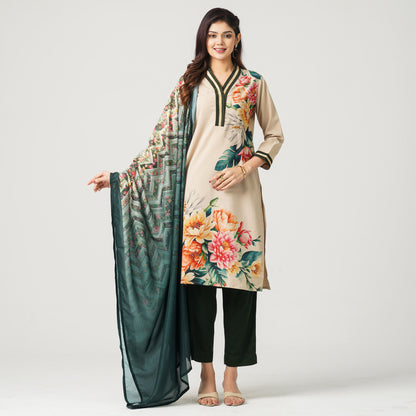 Women’s Georgette Sequin Three Piece Set