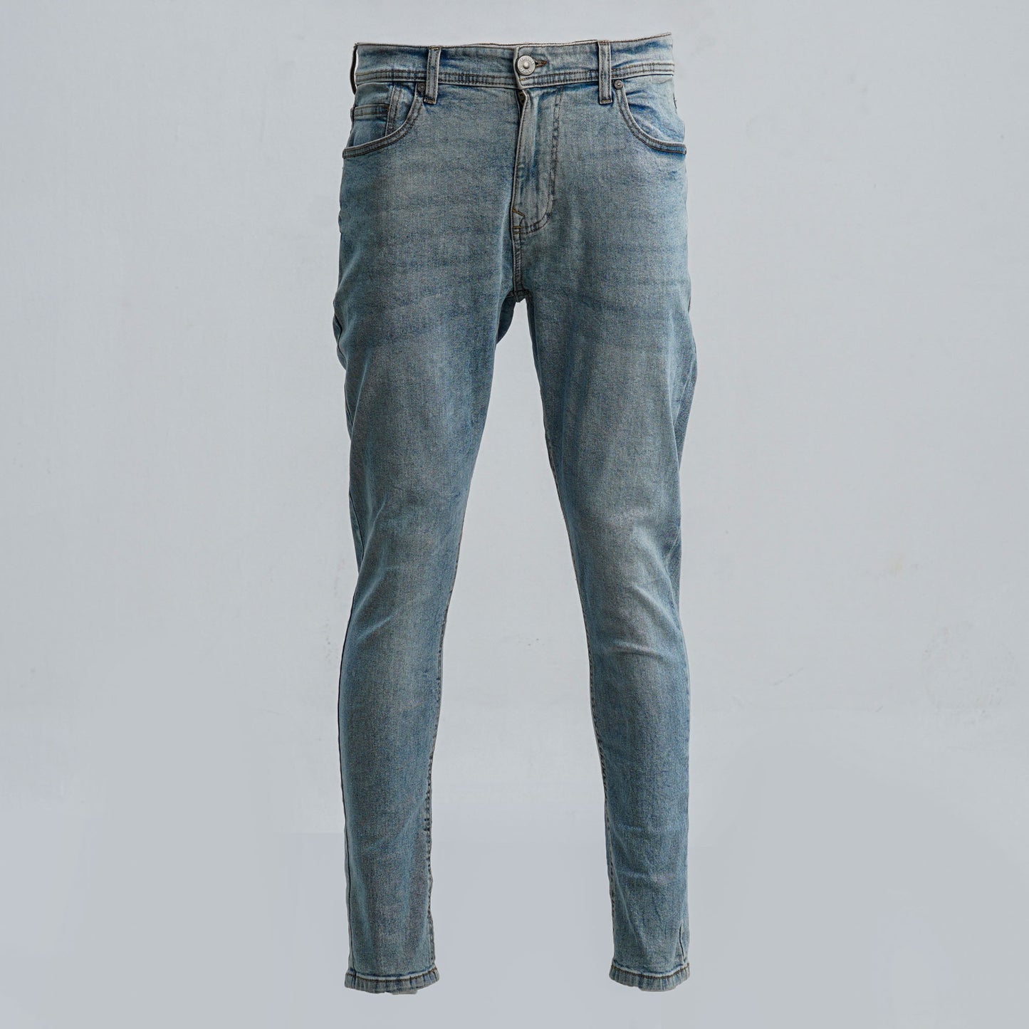 MENS DENIM LONG PANT-BLUE