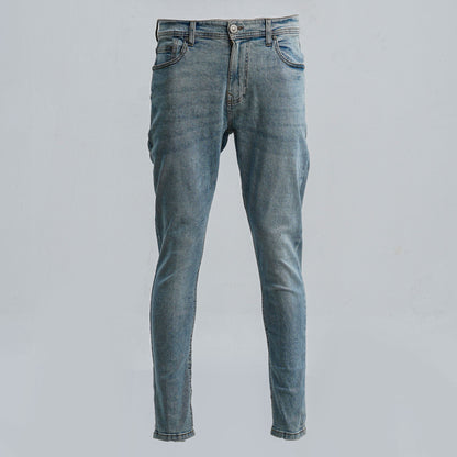 MENS DENIM LONG PANT-BLUE