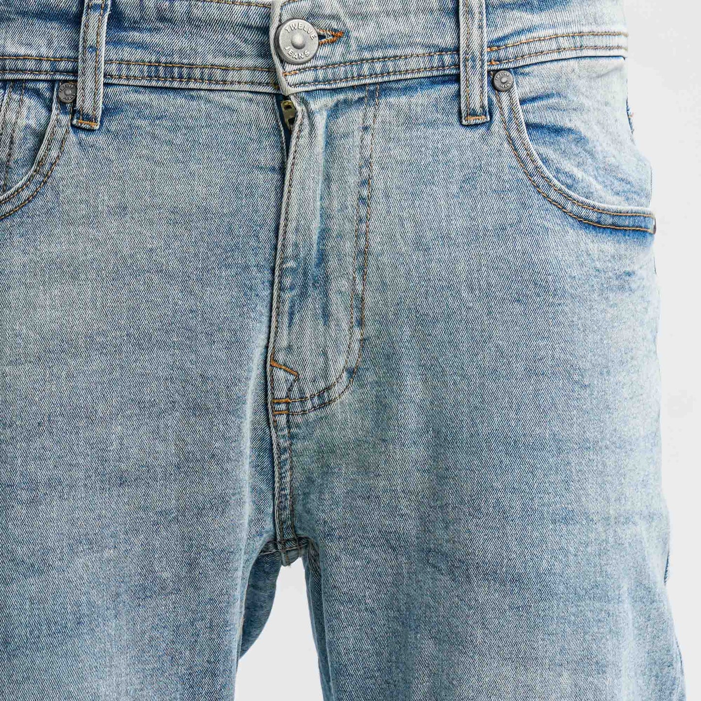 MENS DENIM LONG PANT-BLUE