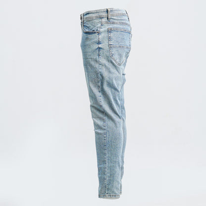 MENS DENIM LONG PANT-BLUE