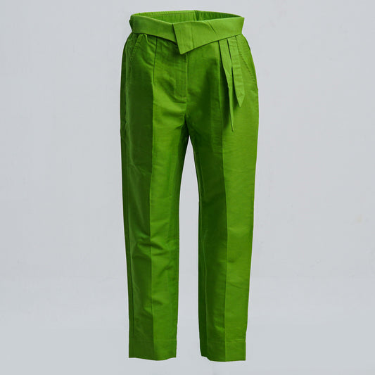 Womens  Parrot Green Workwear Bottom
