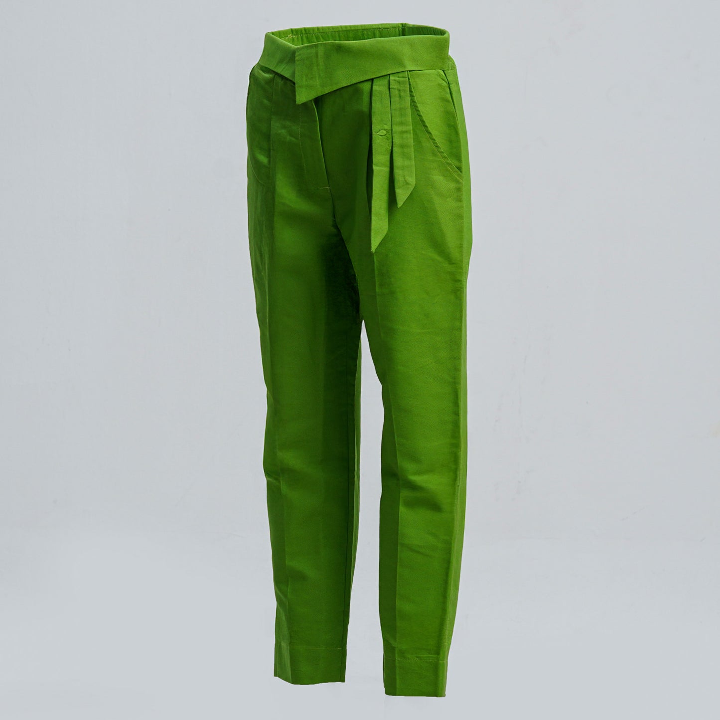 Womens  Parrot Green Workwear Bottom
