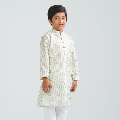 Boy's Green Panjabi