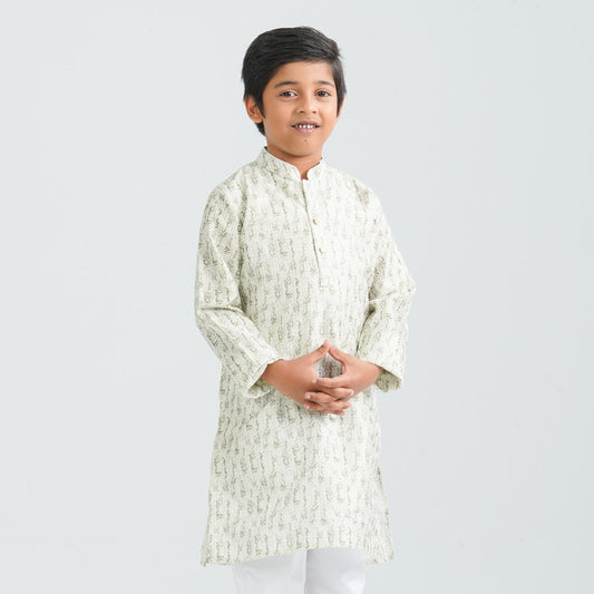 Boy's Green Panjabi