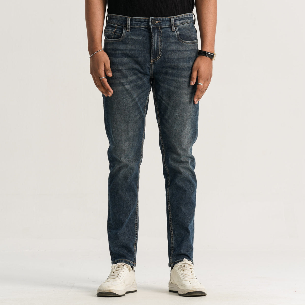 Mens Blue Denim Pant