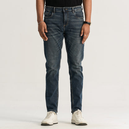 Mens Blue Denim Pant