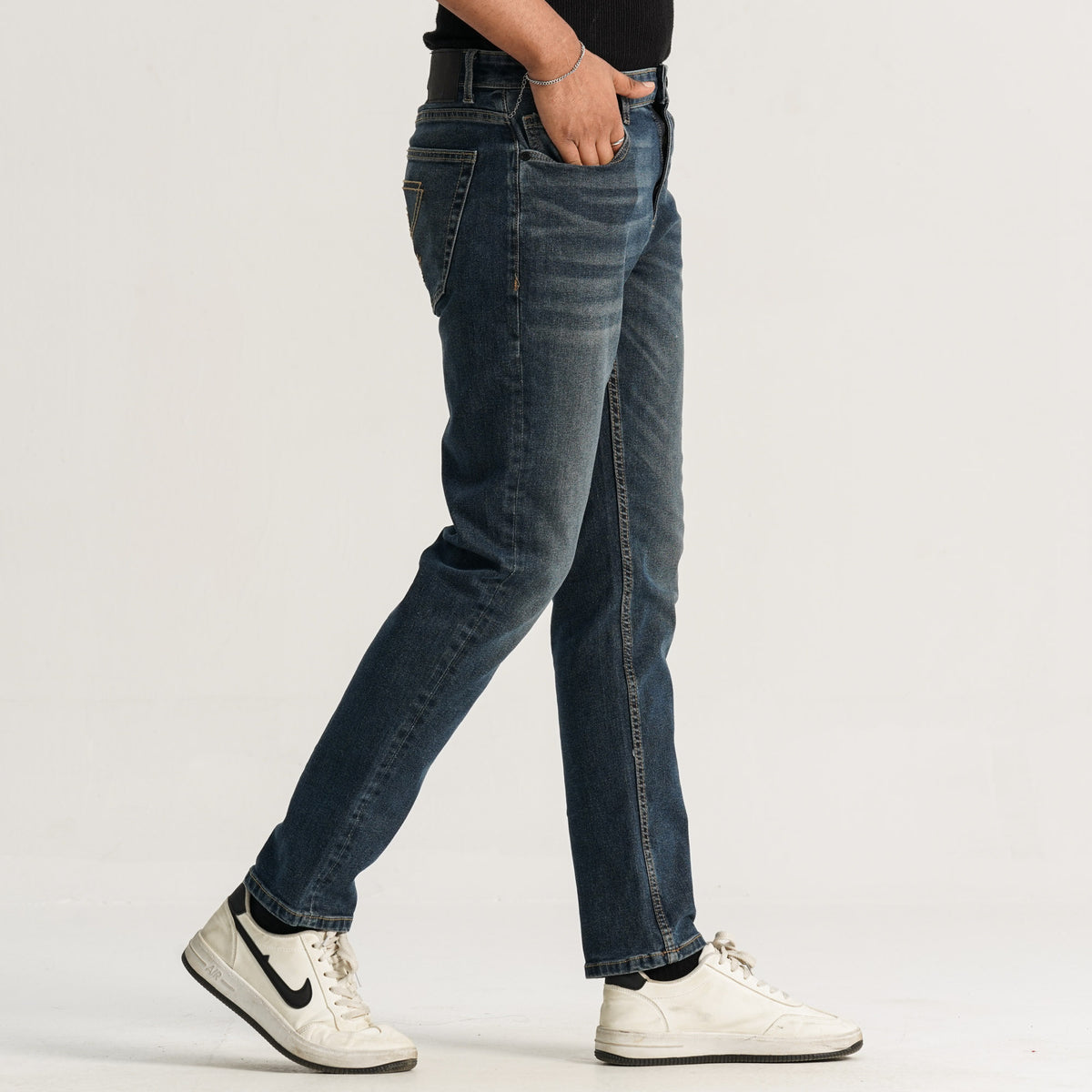 Mens Blue Denim Pant