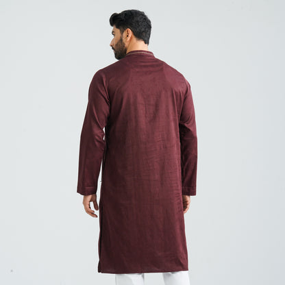 Mens Russet Karchupi Panjabi