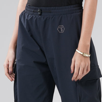Womens Navy Joggers