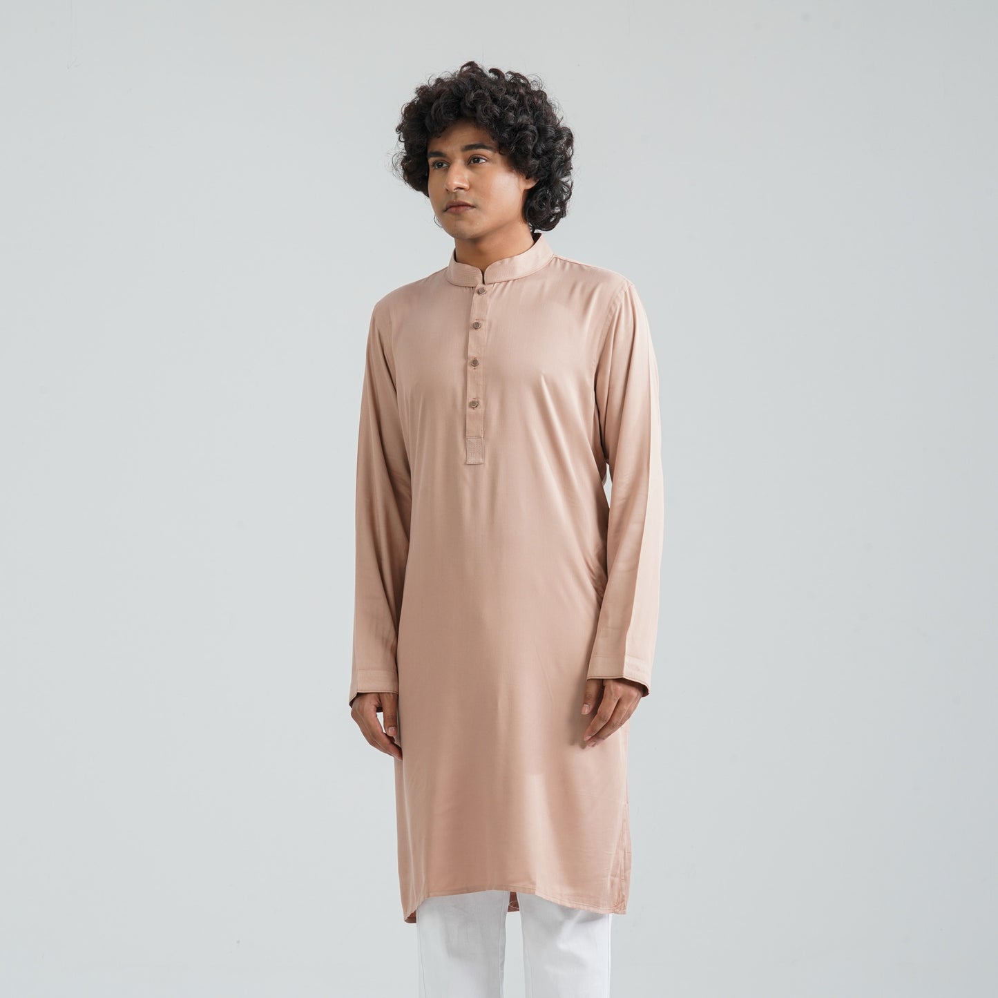 Men’s Linen Silk Panjabi