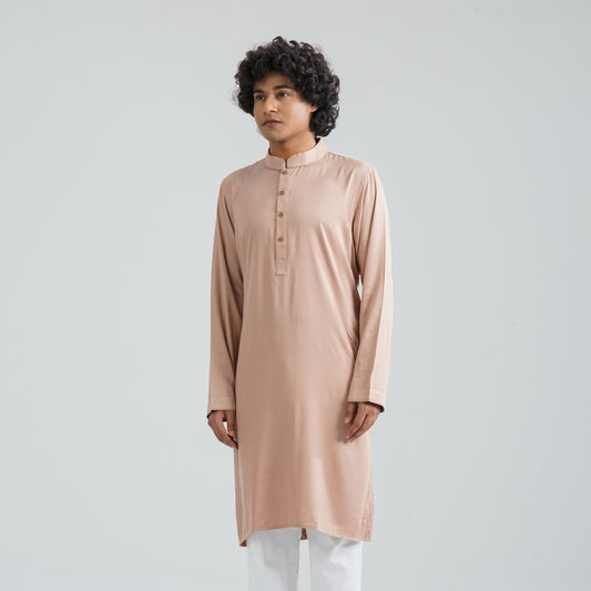 Men’s Linen Silk Panjabi