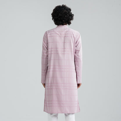 Men's Dust Pink Panjabi
